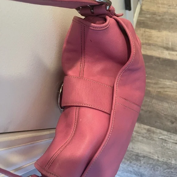 Coach Bubblegum Pink Soho Flap Bag - Picture 3 of 7